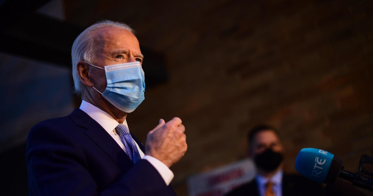 Biden says he plans to ask Americans to wear masks for his first 100 days