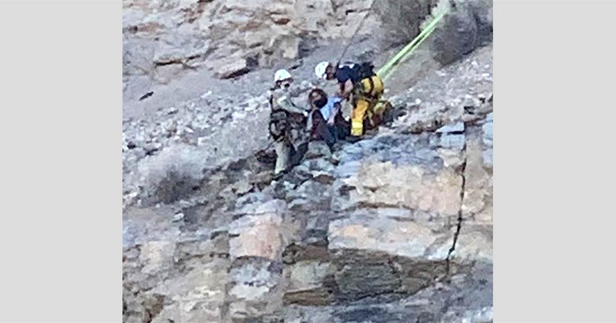 Utah Hiker slips, falls over 100 feet – and survives