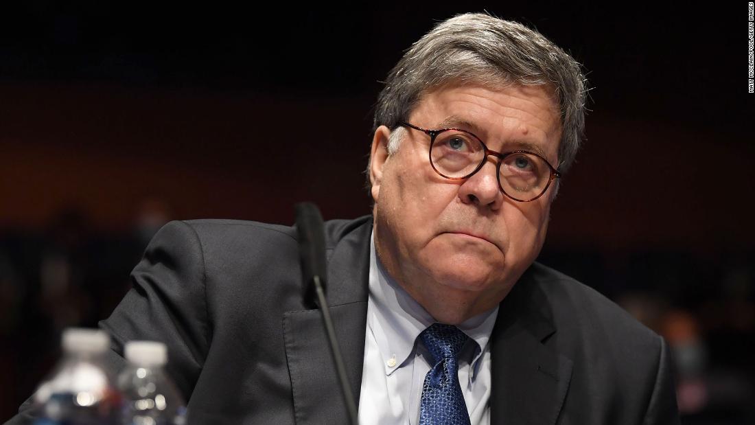 William Barr: There is no evidence of widespread fraud in the presidential election