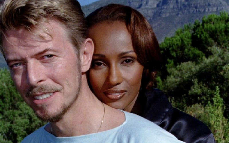 Courageous Final Days for David Bowie and the post-grave “mark” for his grieving wife, Iman