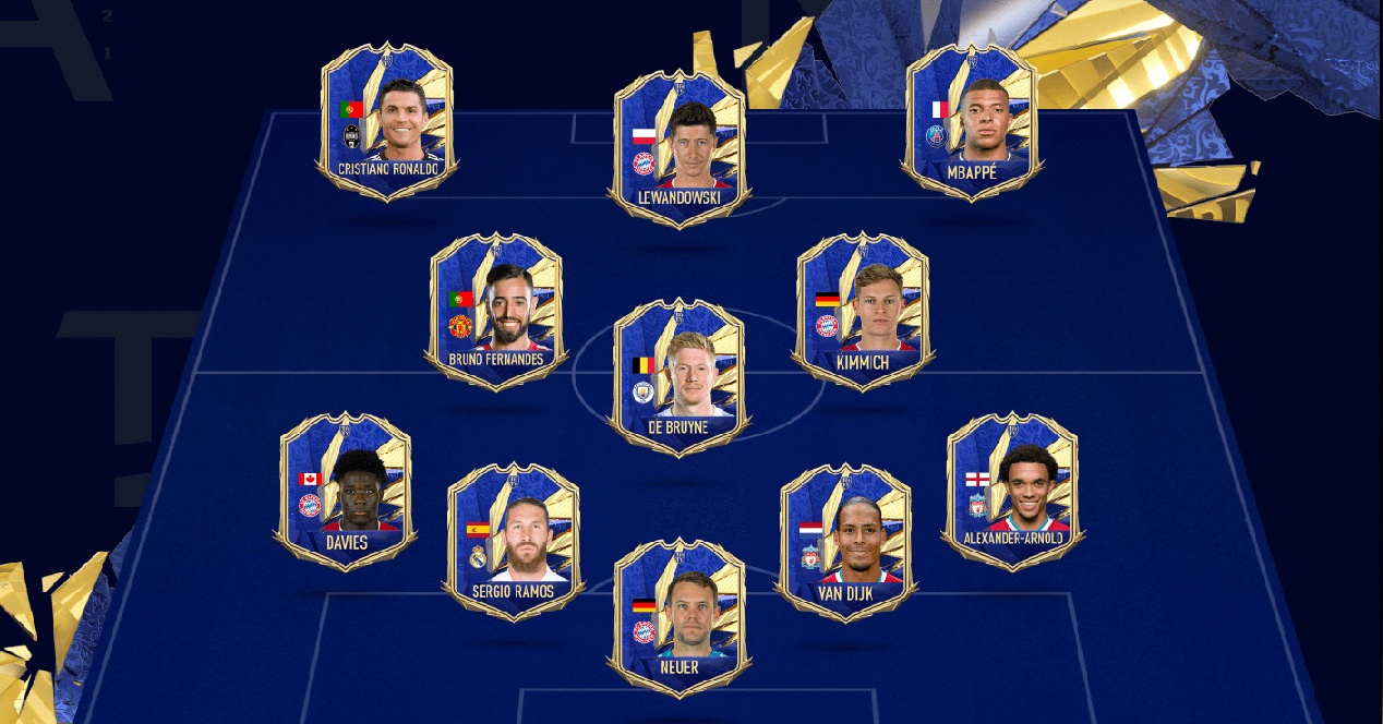FIFA 21 Team of the Year: Where's Messi?