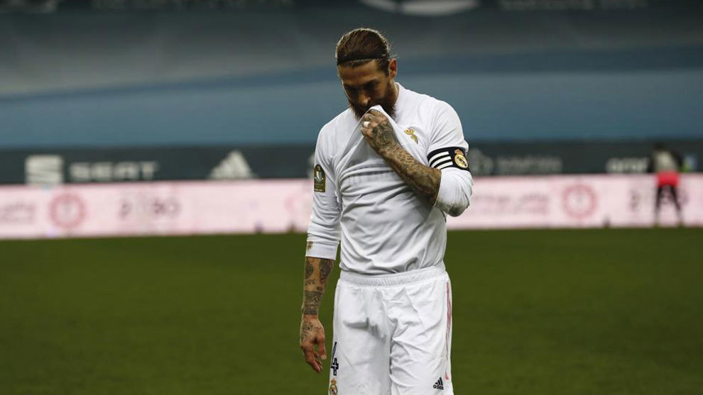 Real Madrid – La Liga: When the alarm bell rang in Real Madrid, Ramos took painkillers to play in Supercopa.