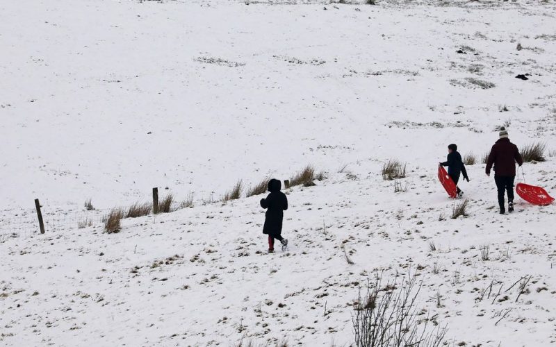 The Bureau of Meteorology issues a yellow warning for Wales because sub-zero temperatures bring danger of snow and ice