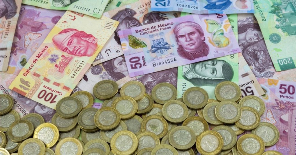 The peso is marginally lower due to the dollar's strength in a volatile ...