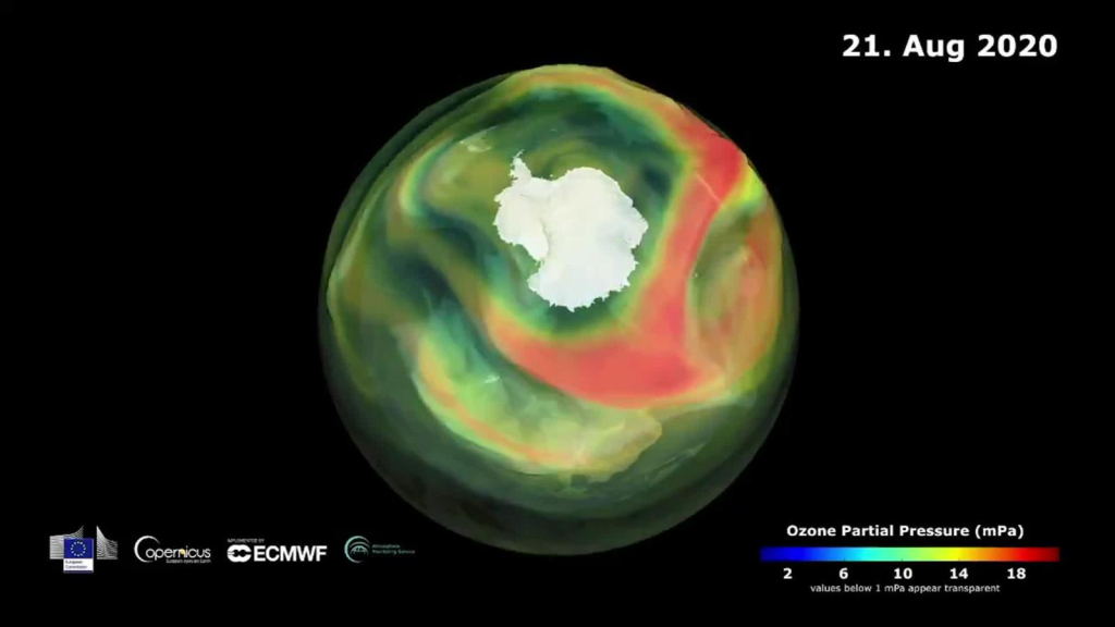 Record: Ozone layer closes over Antarctica