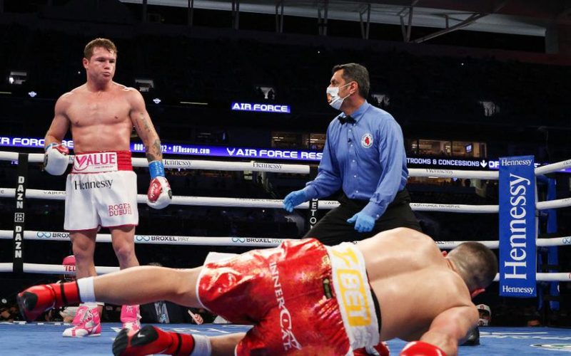 Canelo beat Yirildim by TKO and will now face Billy Joe Saunders |  Total Sports