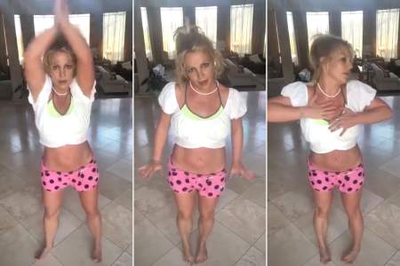 Britney Spears responds to criticism for the bizarre videos she shares on Instagram