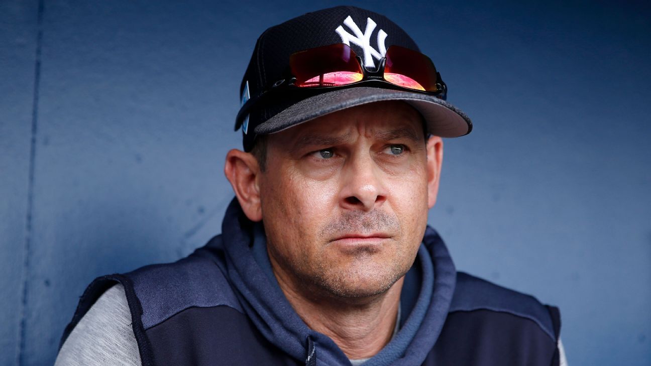 Aaron Boone leaves the New York Yankees to get a pacemaker