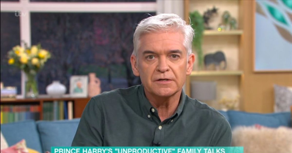 Philip Schofield says some people think Harry and Meghan “ should shut up now ”