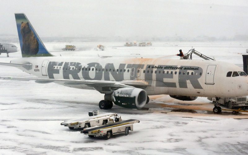 A flight attendant looks out the window moments before take off, preventing a potential disaster