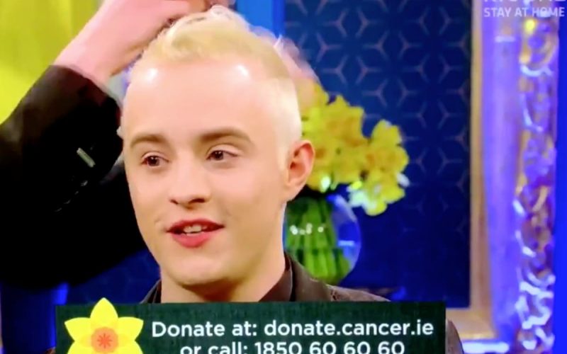 Jedward shares hilarious reactions after shaving her famous strings for the Cancer charity