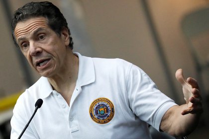 File photo (EFE / EPA / PETER FOLEY / File) of New York Governor Andrew Cuomo dated March 27, 2020