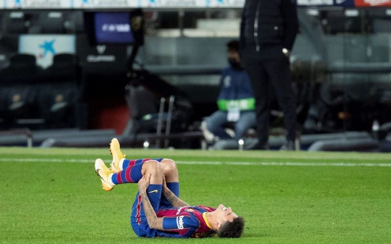 Philippe Coutinho’s recovery is not progressing and there is still no date for him to reappear with Barcelona