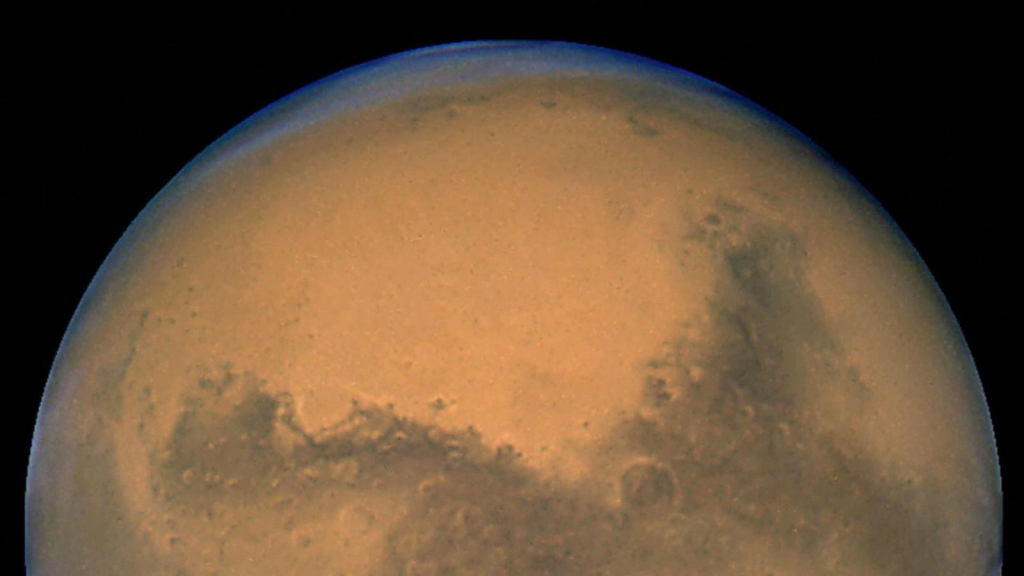 What is the time of dawn on Mars?