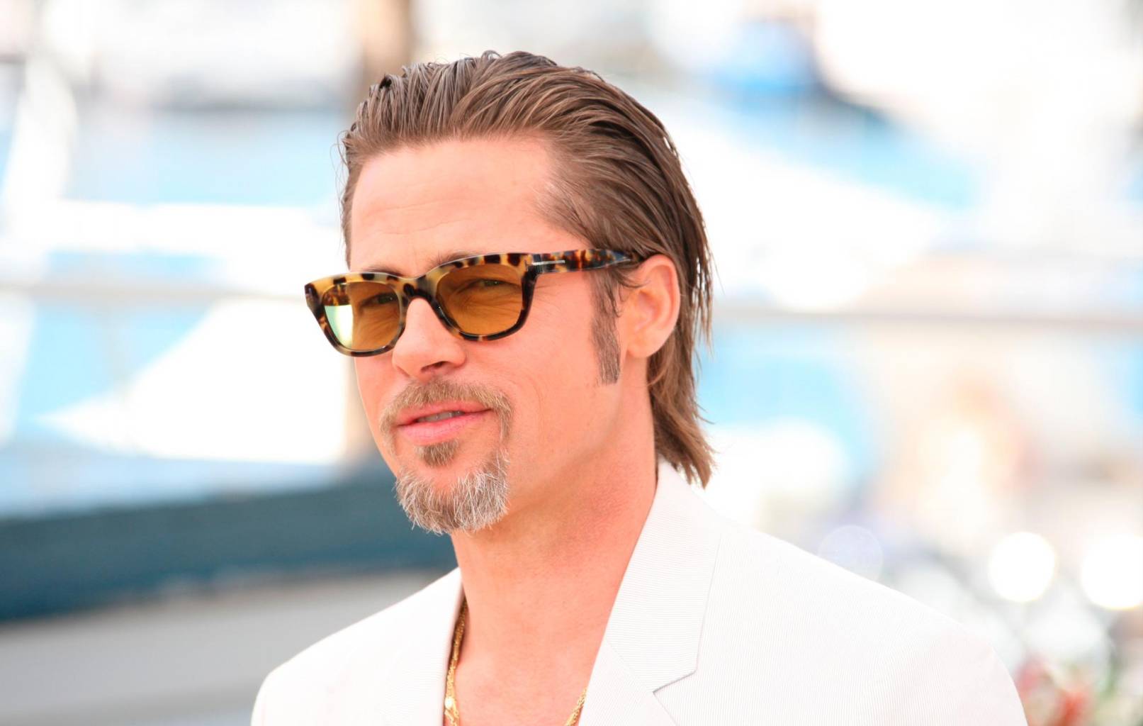 Brad Pitt is fascinated by Mitch’s natural beauty