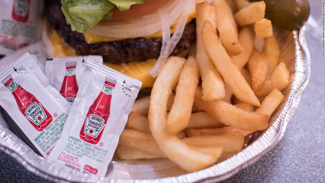 The United States faces a shortage of a bag of ketchup