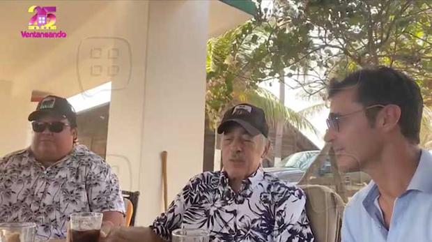 Andres Garcia celebrated his 80th birthday with his wife Margarita and son Leonardo (Image: YouTube Capture)