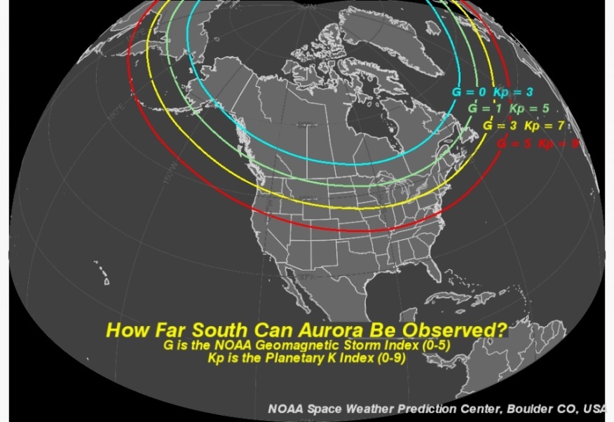 Northern lights may be visible in west michigan on Wednesday