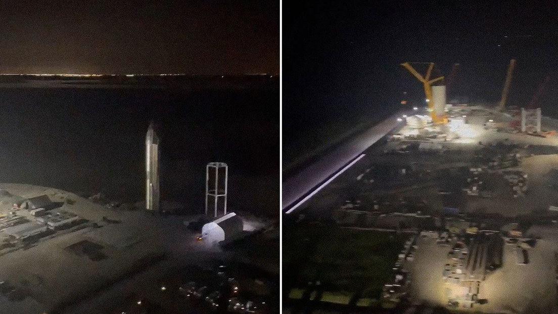 Video: Elon Musk shows a panoramic view of Starbase’s ‘Space City’ works from above the rocket hangar