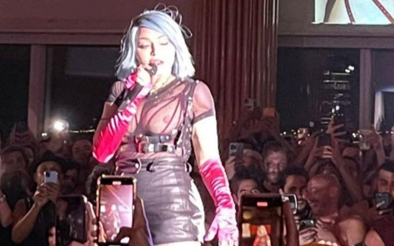 Madonna gives a surprise concert as part of NYC Pride