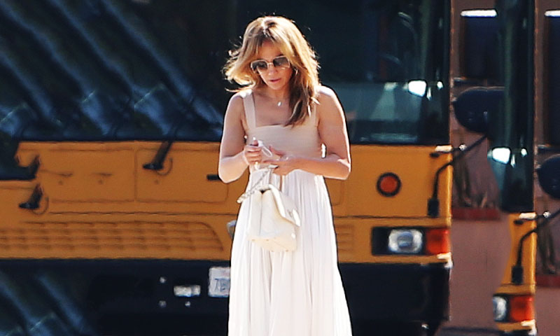 Jennifer Lopez and her “simple” look to go to her children’s school in the future