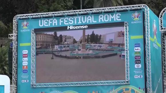 Rome prepares for the opening of the European Championship