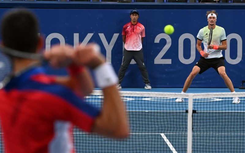 Alexander Zverev ends Novak Djokovic’s gold dream