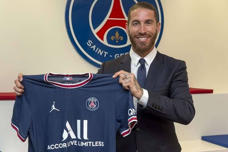 Sergio Ramos is a new player in Paris Saint-Germain and signed for two seasons