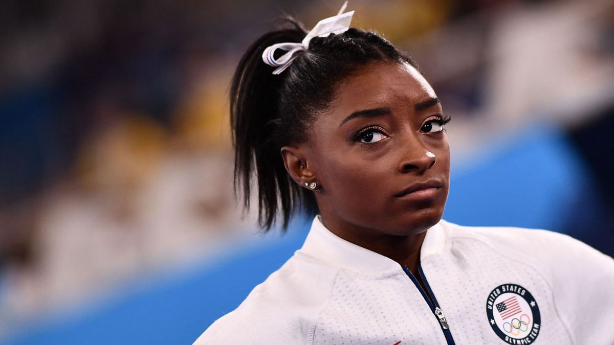 Simone Biles is also giving up the vault and pub finals