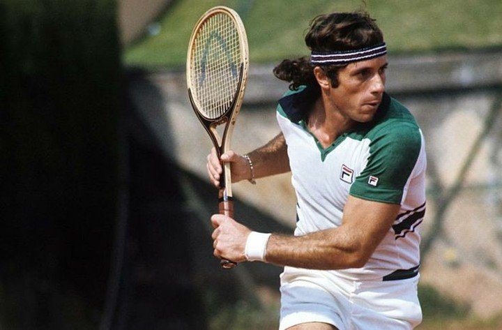 Guillermo Vilas won 62 titles in his career