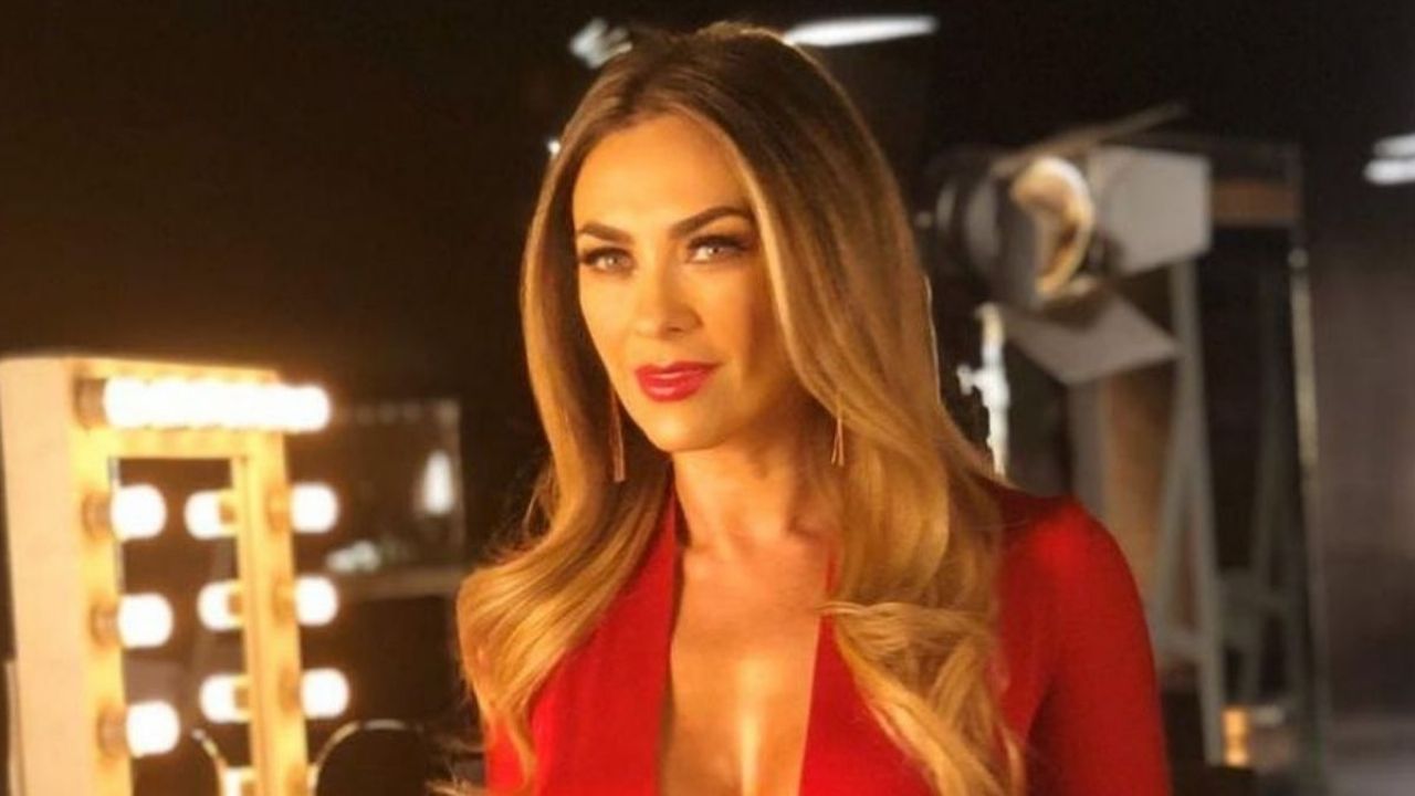 From the gym, Aracely Arámbula conquered everyone again