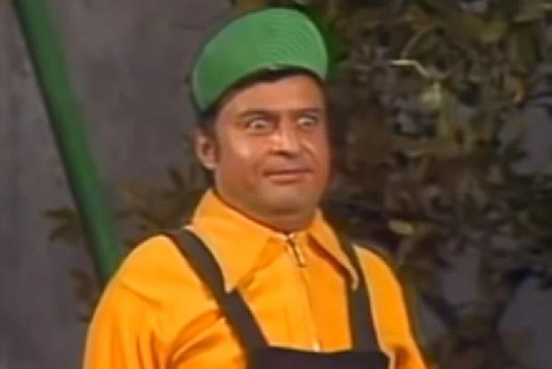 Godines was played by Horacio Gomez Bolaños, Chespirito's brother (Image: Televisa)