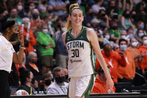 Breanna Stewart hopes to return to Seattle Storm via free agency ‘unless something crazy happens’