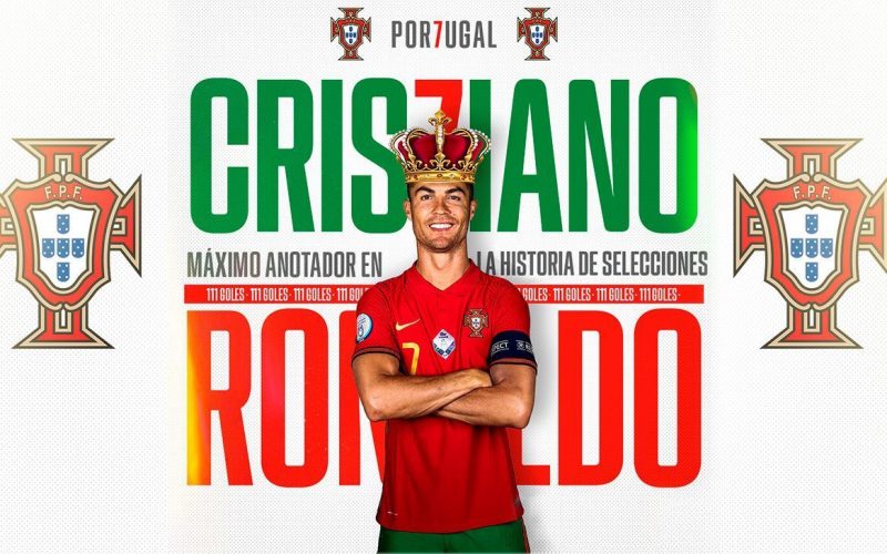 Cristiano Ronaldo is the highest scorer in national team football after beating Ali Doi
