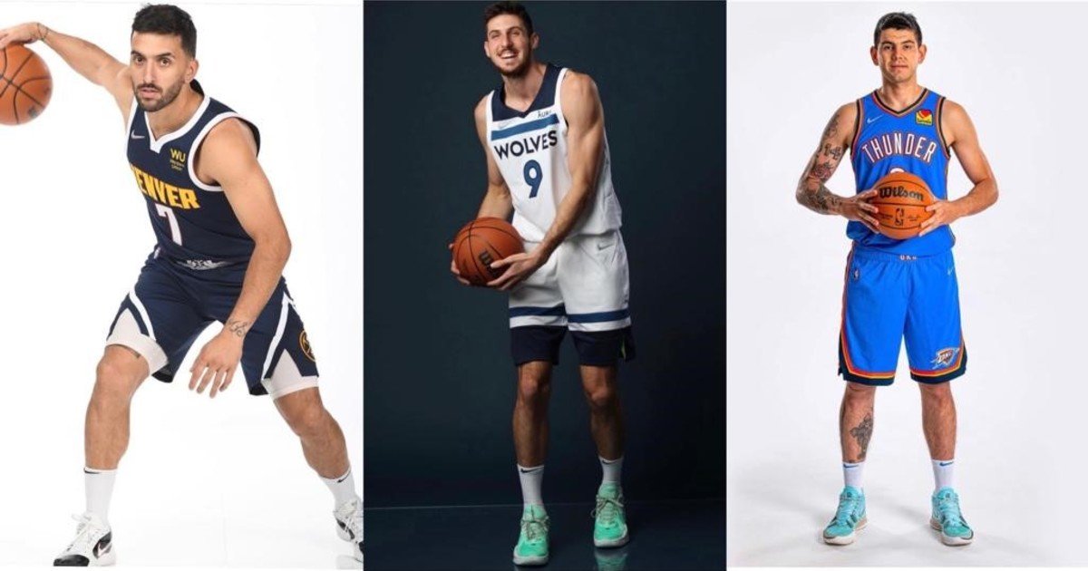 When will the Argentines debut in the NBA?