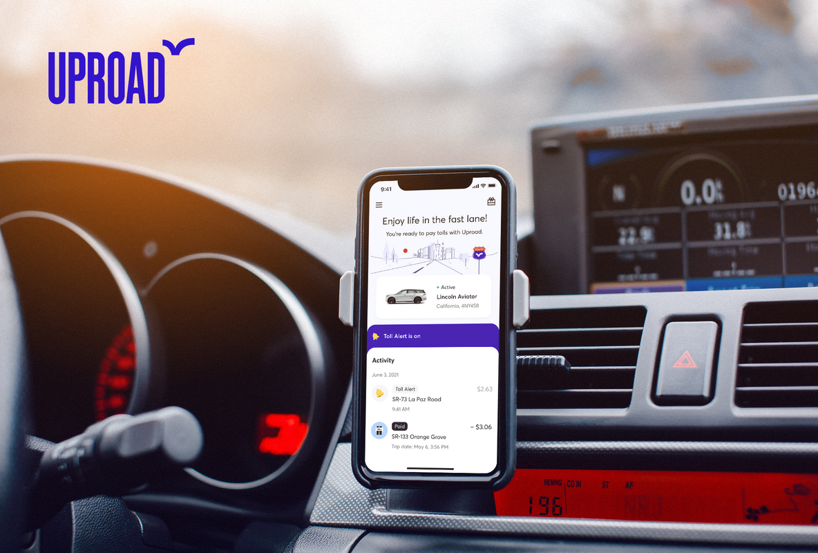 Install Uproad App and Never Be Late With Your Toll Road Payments