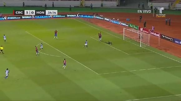 Costa Rica 1-1 Honduras: goal by Rommel Coyoto.  (Video: Telemundo)