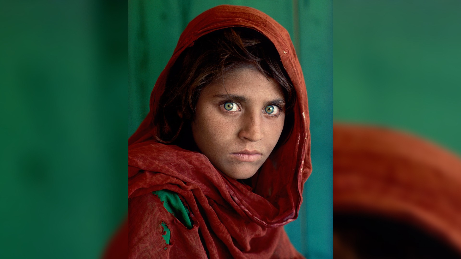 Shelter was provided to NatGeo magazine’s famous “Afghan woman”
