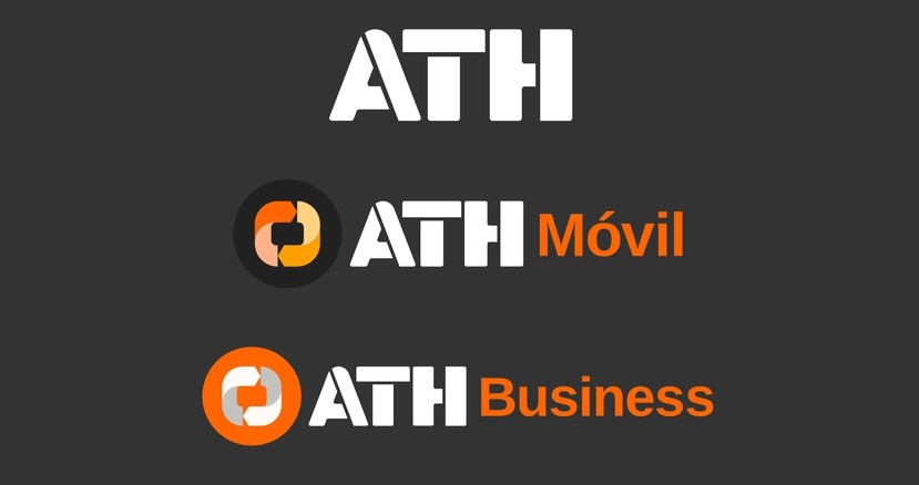 ATH's new graphic identity and services ATH Móvil and ATH Business.