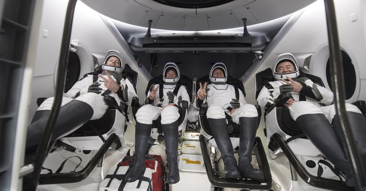 After a 200-day journey to the International Space Station, SpaceX brought four astronauts to Earth