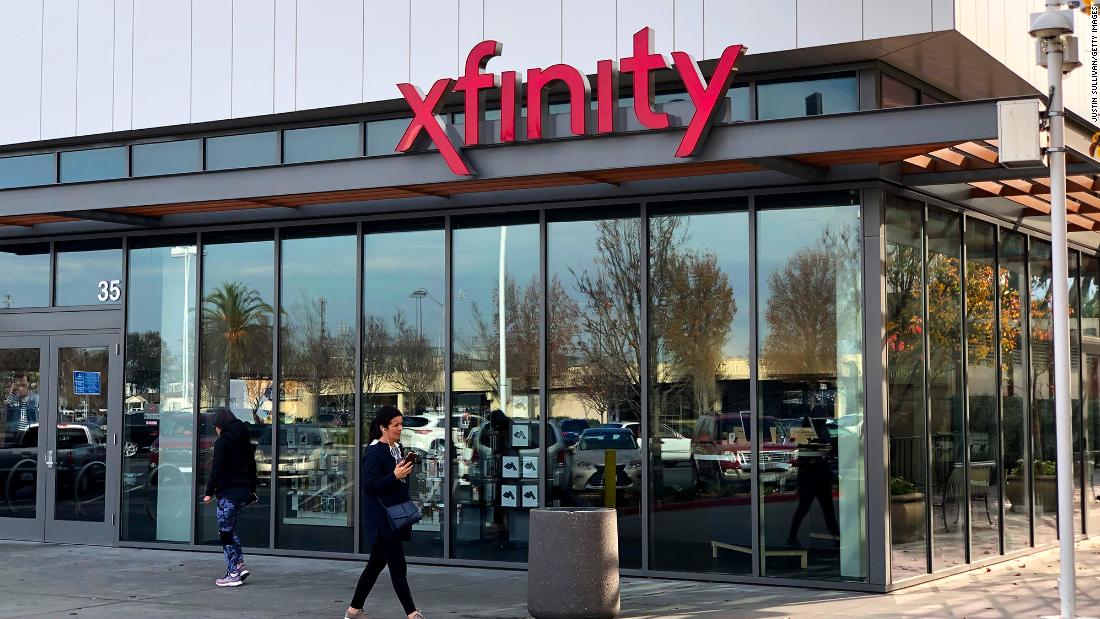 Comcast Xfinity internet outage affects US customers