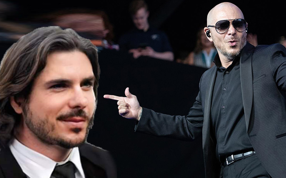 pitbull with hair?  Networks explode after the viral image of the reggaeton player