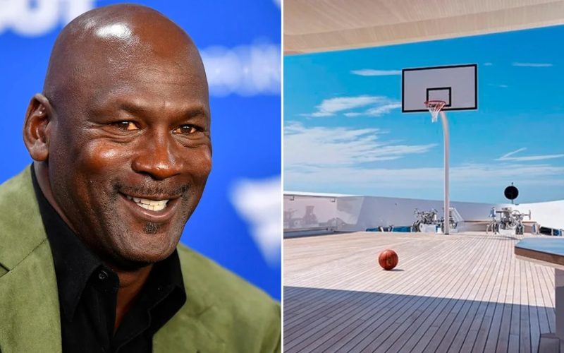 Basketball court and private elevator: Photos of Michael Jordan’s $80 million yacht