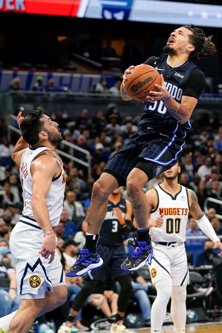Campazzo in the game against the Orlando Magic.