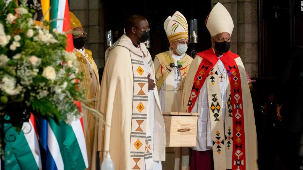 South Africa says final farewell to Archbishop Desmond Tutu