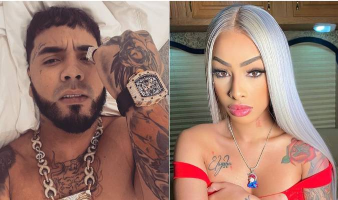 Anuel AA jumps in the water with his Dominican girlfriend |  123