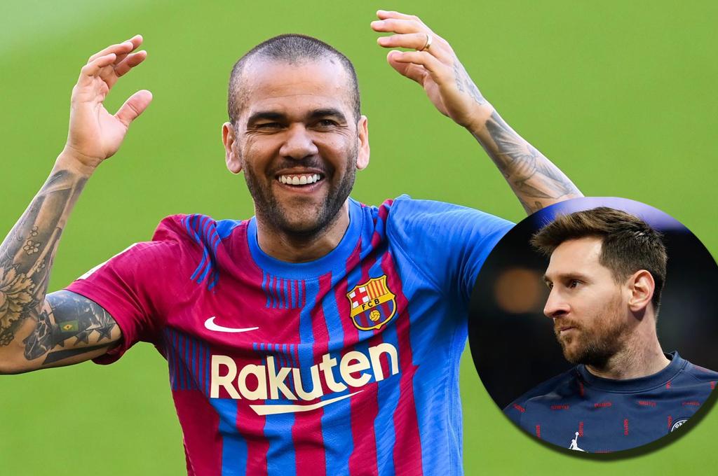 Dani Alves reveals the “madness” he’d be willing to do to get Messi back to Barcelona