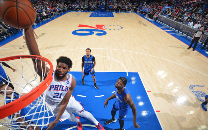 Joel Embiid, who is unstoppable, has 50 points per night against magic
