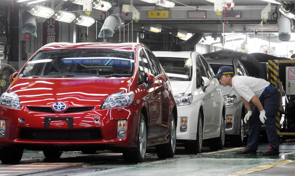 Lack of spare parts affects Toyota production in Japan