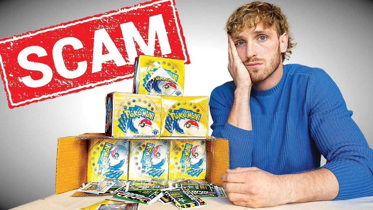 Logan Paul Scam: Spend $3.5 Million on Fake Pokemon Cards